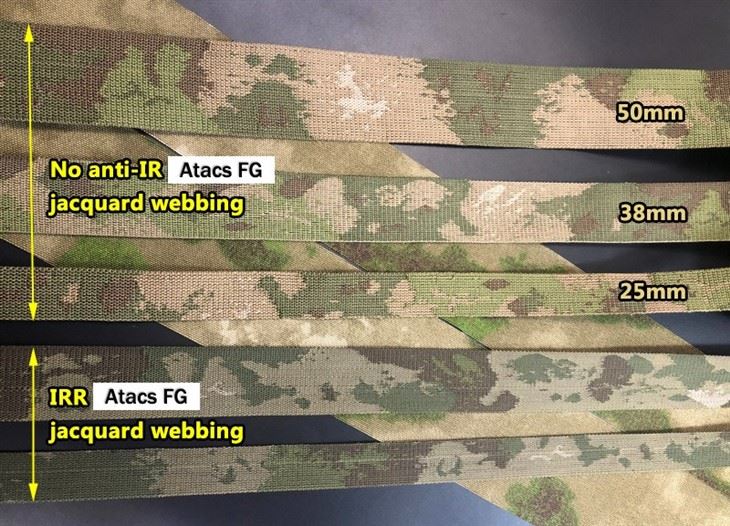 Premium Multicam Jacquard Webbing for Outdoor Equipment